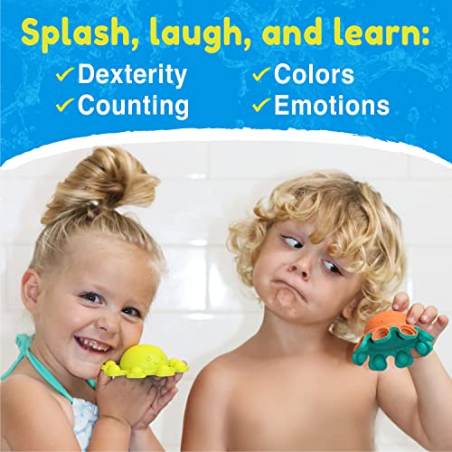 Mold Free Bath Toys No Holes Octopus Baby Bath Toy or Pool Toys for