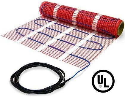 100 sqft HeatTech 240V Electric Tile Radiant Floor Heating Mat