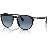 Persol PO3152S Round Sunglasses for Men | Premium acetate frame. Multiple frame colors &amp; lens options. Bonus kit: cleaning spray, cloth, screwdriver &amp; mirror.