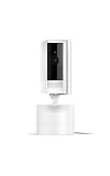 Ring Pan-Tilt Indoor Cam (newest model), See all around your home or business with 360° pan coverage, HD video, plus Two-Way Talk, White