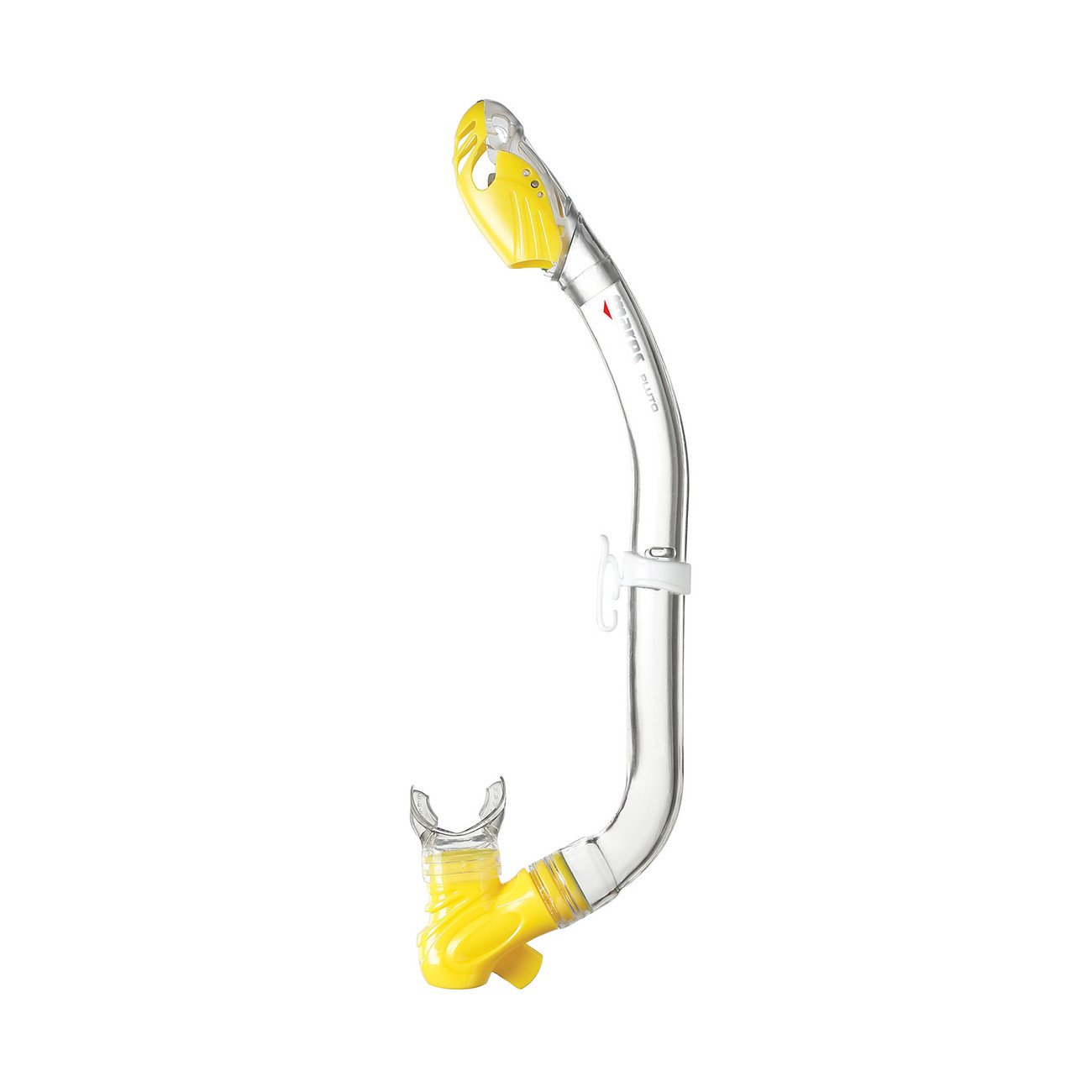 MARES 411486, Snorkel Adult Unisex, unisex adult, 411486, White/Yellow, One Size