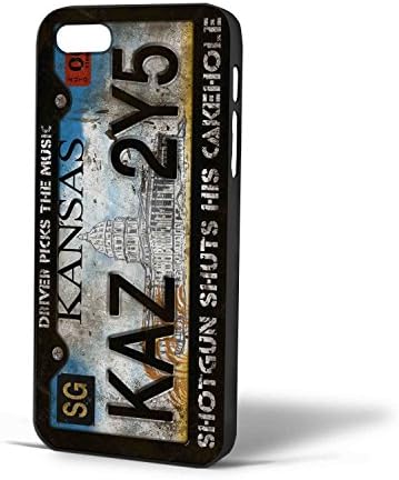 Supernatural Licanse Plate for Iphone Case (iPhone 5/5s Black)