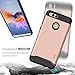 Honor 7X / Mate SE Case, TUDIA Slim-Fit Heavy Duty [Merge] Extreme Protection/Rugged but Slim Dual Layer Case for Huawei Honor 7X / Mate SE (Rose Gold)