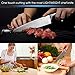 Chef Knife - Professional 8 Inch Japanese Kitchen Knife | Razor Sharp Blade Made of High Carbon German Steel | Ergonomic One-Piece Chef's Knife| Perfect for Cutlery and Vegetable