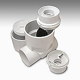 Rectorseal 97034 Extendable Backwater Valve, White