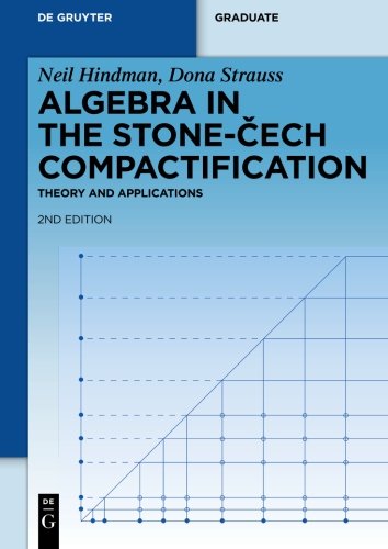 ALGEBRA IN STONE-CECH   2ED (de Gruyter Textbook)