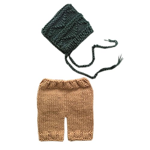Pinbo Baby Boys Girls Photo Photography Prop Crochet Knitted Hat Pants