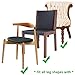 MelonBoat Chair Leg Socks, Hardwood Floor Protectors, Furniture Feet Caps Covers, Fit Girth 2-3/4
