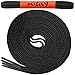 Miscly Waxed Thin Flat Dress Shoelaces [3 Pairs] 1/8