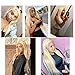 Licoville 613 Lace Front Wig Short 14 Inch Straight Blonde Human Hair Wigs Pre Plucked Bleached Knots 150% Density Brazilian Glueless Lace Frontal Wigs 13x4 Free Part