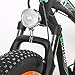 ECOTRIC Fat Tire Electric Bike Beach Snow Bicycle 4.0 inch Fat Tire 26″ 1000W 48V 13Ah ebike Electric Mountain Bicycle with Removable Black Lithium Battery Electric Mountain Bicycle (Orange)thumb 4