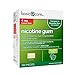 Amazon Basic Care Nicotine Polacrilex Coated Gum 4 mg (nicotine), Cool Mint Flavor, Stop Smoking Aid, 160 Count