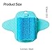 Foot Scrubber, Foot Brush Bristles Deep Clean, Hard Dead Rough Dry Skin Callus Exfoliate Stimulate Feet Cleaner Scrub Massager Spa for Shower Floor (Blue)