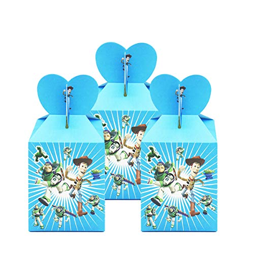 12 Pcs Toy Story Gift Box Supplies Candy Party Candy Box 3.9 * 8.2