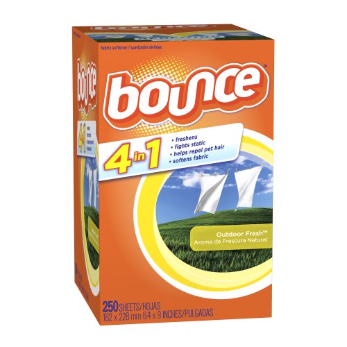 Bounce Renewing Freshness, Outdoor Fresh Sheets, 250-Count Box (795864757817)