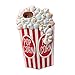 JJCASE Cartoon iPhone 8 Case/iPhone 7 Case Pop Corn 3D (4.7 Inch) & 6 6S - Unique Designed TPU Rubber 3D Fashion Funny Cool Cases Cover Popcorn (White Red)