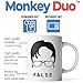 The Office Worlds Best Boss - Dwight Schrute coffee mug - White, 11 ounces Coffee Mug or Tea Cup by Monkey Duo