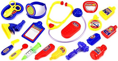 Play &amp; Learn Doctor Pretend Play Toy Medical Doctor Kit Play Set, Perfect for Role Playing