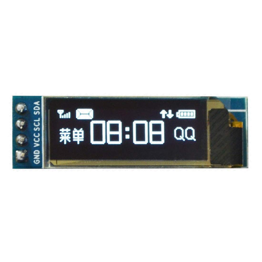 Hailege 0.91" IIC I2C OLED LCD Display 128x32 3.3V/5V for AVR PIC STM32