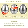 RosewineC-Kitchen-Timer-ManualShaped-Mechanical-Rotating-Alarm-with-60-Minutes-for-CookingEgg RosewineC Kitchen Timer Manual,Shaped Mechanical Rotating Alarm with 60 Minutes for Cooking(Egg)