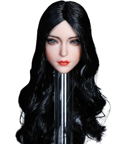 Amazon.com: Kumik 1/6 Scale Female Head Sculpt(13-92) : Toys & Games