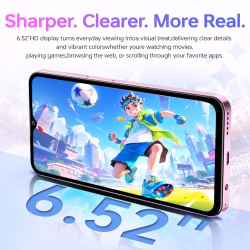 OUKITEL C5 Smartphone Offerta, 16GB+128GB/1TB, 6.52" Telefono Cellulare | 5000mAh Cellulare in Offerta, 13MP+5MP Telefoni, Smartphone 4G Dual SIM/Face ID/GPS/OTG/3.5mm Jack