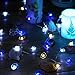 BrizLabs Ocean Theme String Lights with Remote, 40 LED 9.84ft Sea Glass Beach Decorative Lights, Battery Led String Lights Waterproof with Timer for Party Water Room Birthday Wedding Ornaments