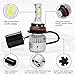 9007 Led Headlight Bulbs, Best Cooling 72W 8000LM 6500K All-In-One 9007 Led Headlight Conversion Kit