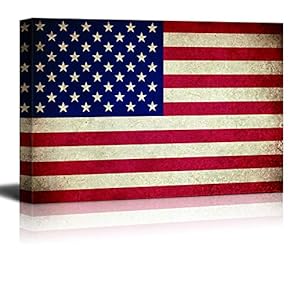 signwin Canvas Wall Art Flag Day Theme Canvas...