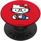 Hello Kitty Nerd Glasses Classic PopSockets Adhesive PopGrip