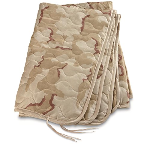 Military style poncho liner blanket - woobie (desert ca…