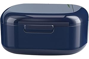 Purpose Dentistry Case Featuring Detachable Soak Compartment and Ventilation Holes for Dentures Aligners Retainers Sanitary S