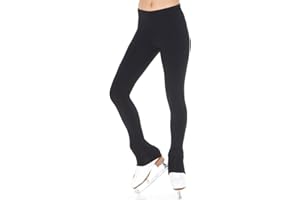 Mondor Girls Ladies Figure Skating Leggings - Ice Skating Black Leggings 4809