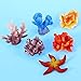 UEETEK 6 Pcs Multicolor Aquarium Decor Artificial Sea Star Fake Coral Hiding Ornament for Fish Tank Decorationthumb 3