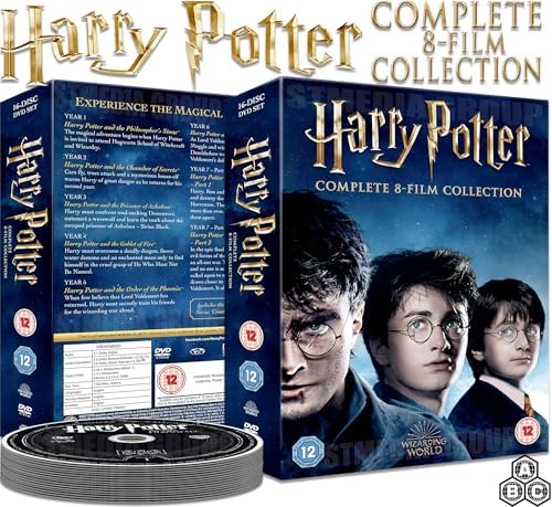 Amazon.com: Harry Potter Complete 8 Movie Collection Years 1-7 DVD