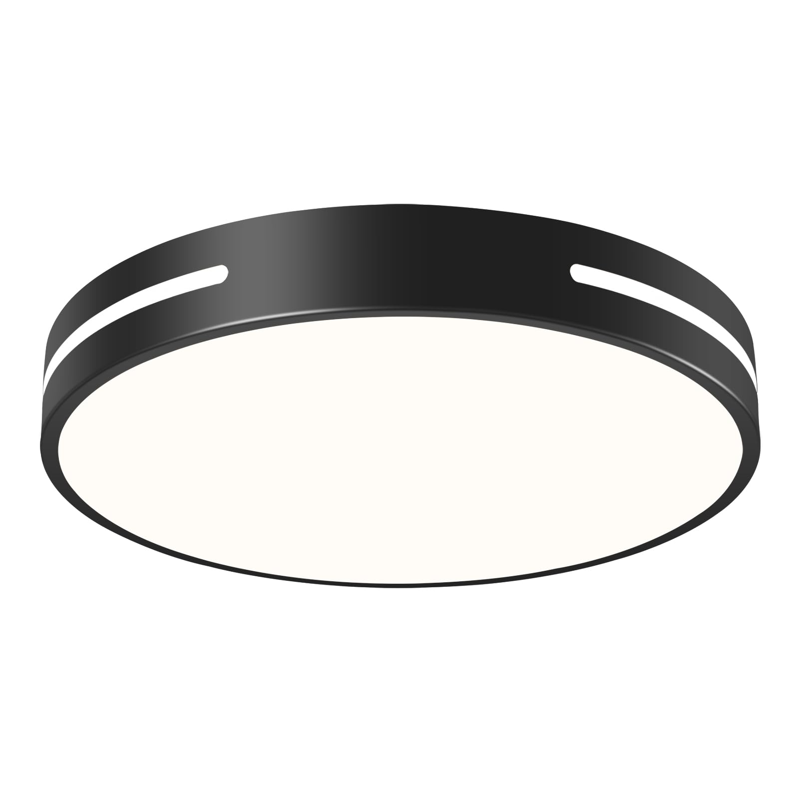 Photo 1 of (PARTIAL SET) (UNTESTED)  VIOLOEMI Dimmable LED Ceiling Light, 5CCT 2700K-6000K Modern Bathroom Flush Mount Ceiling Light, Minimalist Round Close to Ceiling Lighting Fixtures for Bedroom, Bathroom, Living Room, 15.74in