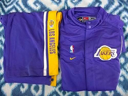Amazon Co Jp ロサンゼルス レイカーズ 紫ジャージ上下セット 極美品 Nba コービー ブライアント レイカース Lakers Kobe Bryant ナイキ製 ホビー