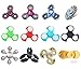ATS 15-Pack Assorted Combo Fidget Spinners | Colors May Vary | 15 pcs Mixed Hand Spinners Bundle | Perfect Finger Toys for Stress Relief, Anxiety, Autism, ADHD | Great Present for Adults Kids