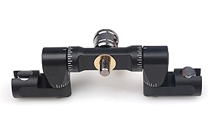 Perogen Archery Bow Stabilizer Double Side Adjustable V-Bar Mount Quick Disconnect for Recurve Bow and Compound Bow