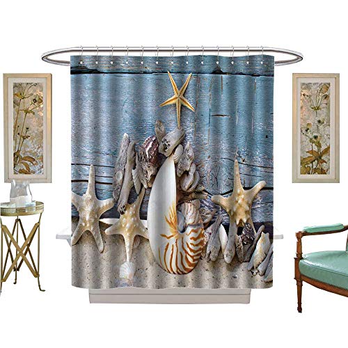 Luvoluxhome Shower Curtains Digital Printing Maritime Urlaubs