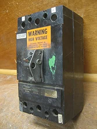 Square D KAL26200 200A Circuit Breaker Black 600V 2 Pole KAL-26200 200