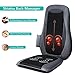Naipo Back Massage Seat Cushion with Heat for Chair, Deep Kneading Rolling and Vibrating - Full Back Massager for Home Office Car Use
