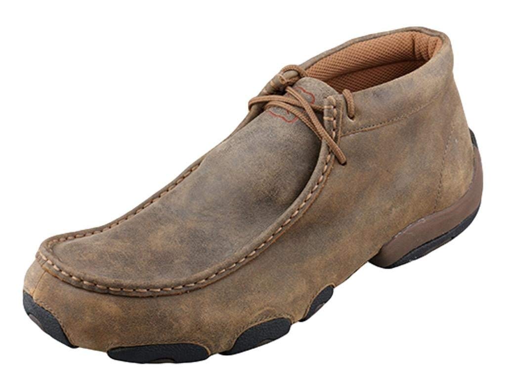 Twisted X Men's Original Chukka Driving Moccasin, Bomber, 11.5 EEE Image