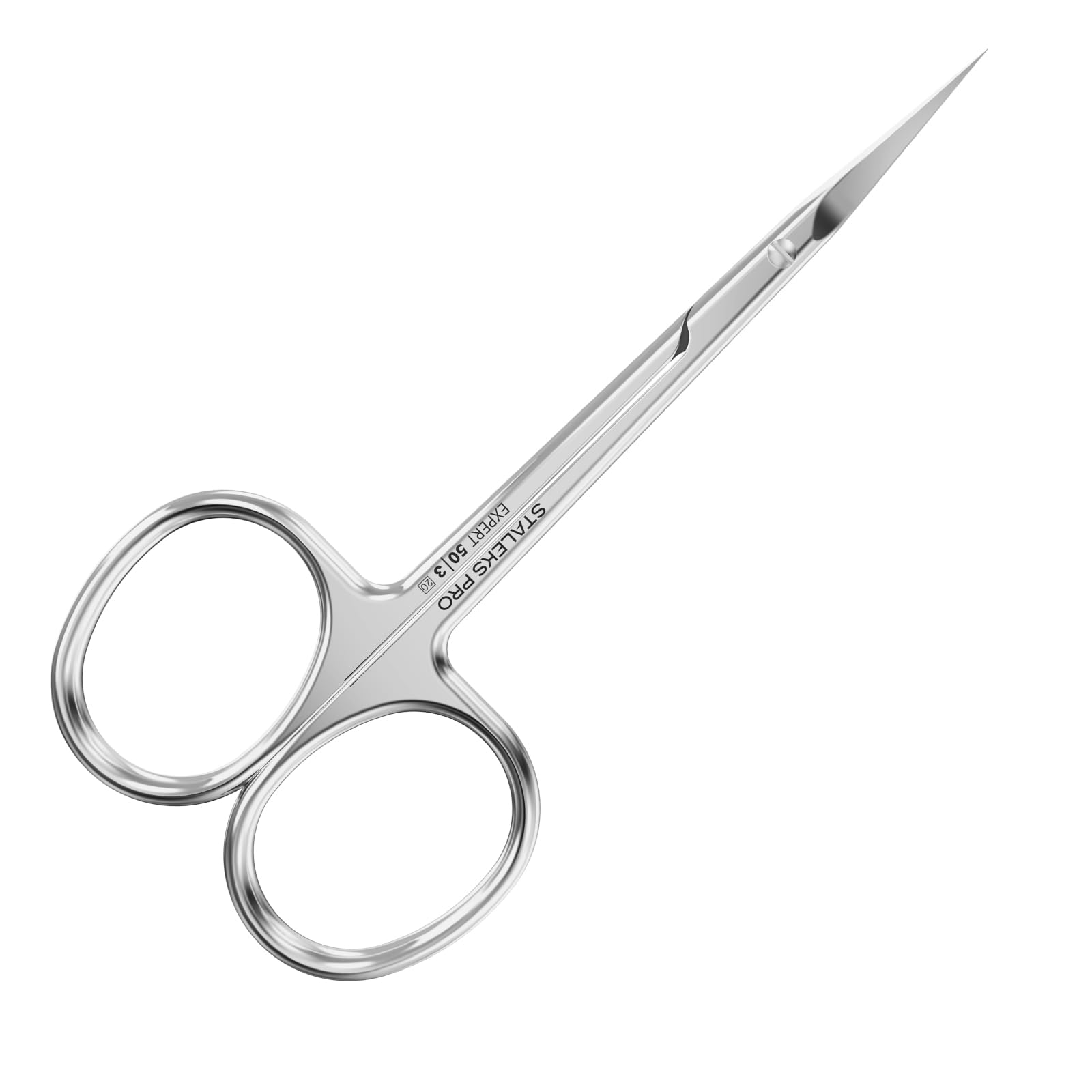 STALEKS PRO Expert 50 Type 3 Professional Cuticle Scissors - Pack of 1 - Model SE-50/3