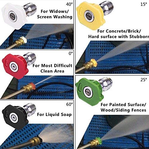 6 Homdox+Electric+Pressure+3000PSI+Interchangeable