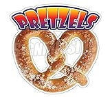 SOFT PRETZEL I Concession Decal stand cart trailer sign