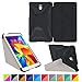 Galaxy Tab S 8.4 Case, Samsung Galaxy Tab S 8.4 case, rooCASE Origami (3 Way Stand) Slim Shell Lightweight Tablet Folio Smart Cover Black/Gray