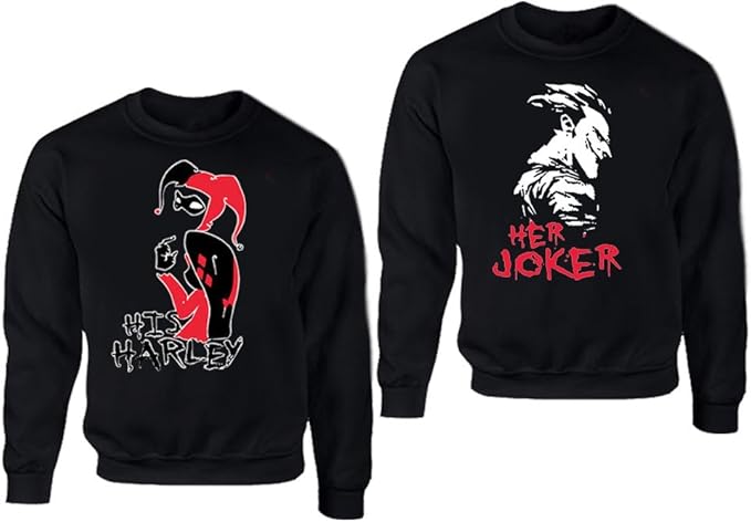 her joker his harley hoodies