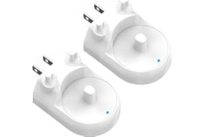 2-Pack Charger for Oral-B Electric Toothbrush, Compatible with Oral-B io4/io5/io6, Genius 8000/9000, Pro 1000/2000/3000/5000,