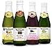 Martinelli's Sparkling Party Drinks, 4 Flavor Variety Pack, | Apple Cider, Apple Pear, Red and White Grape Juice | 12 Pack of 8.4 oz Bottles